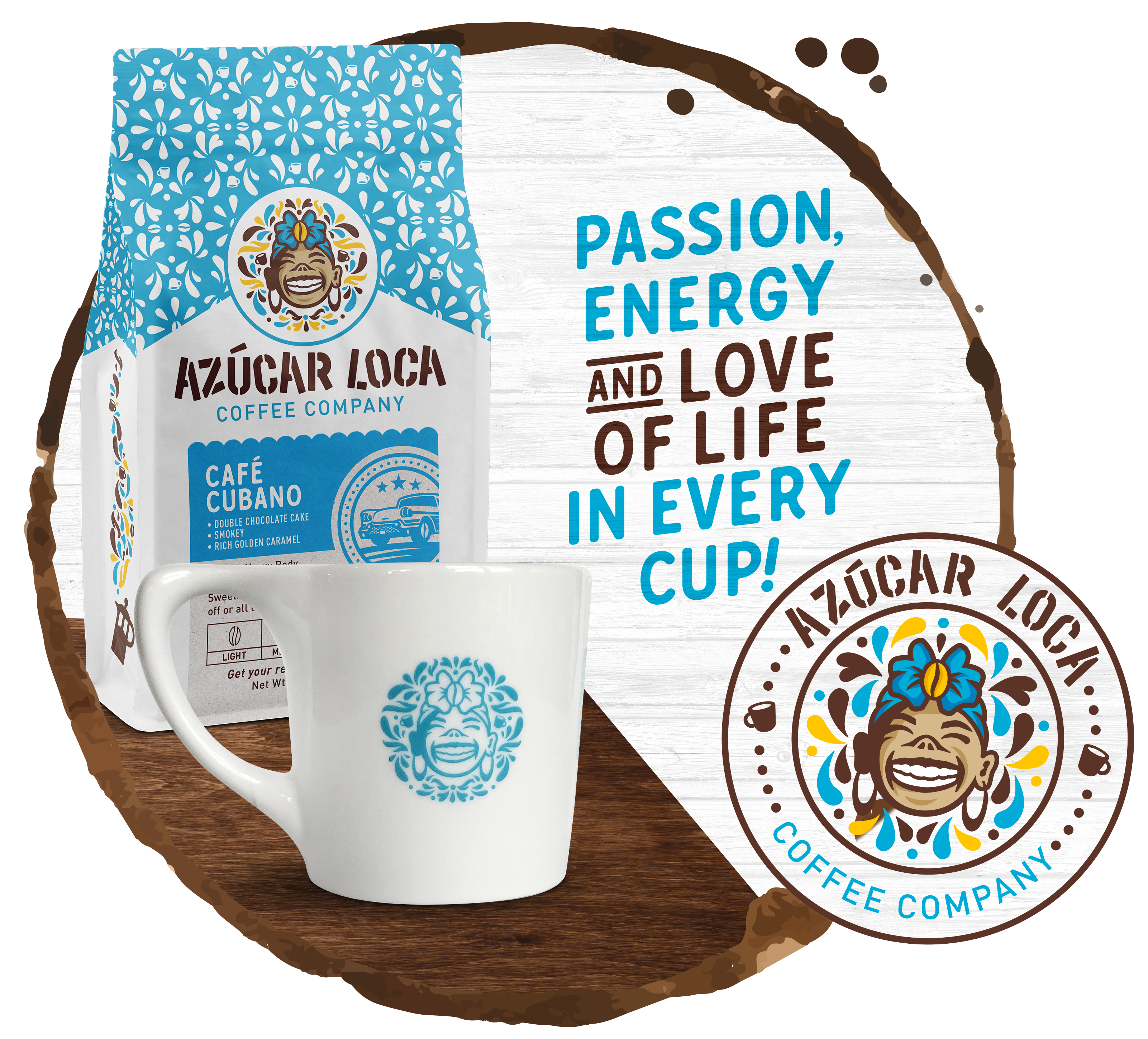 Azúcar Loca Coffee Company - 8 oz Environment Friendly Travel Cup – Azucar  Loca Coffee Company